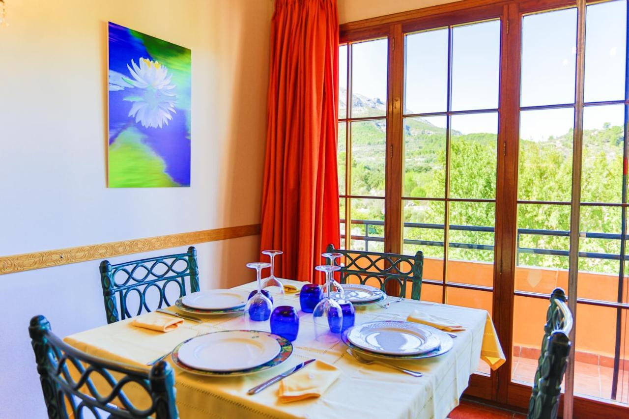 Hotel Rural Serrella Castell De Castells ภายนอก รูปภาพ