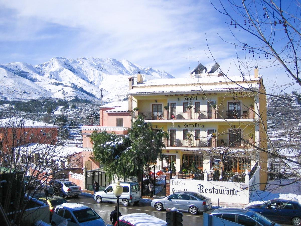 Hotel Rural Serrella Castell De Castells ภายนอก รูปภาพ